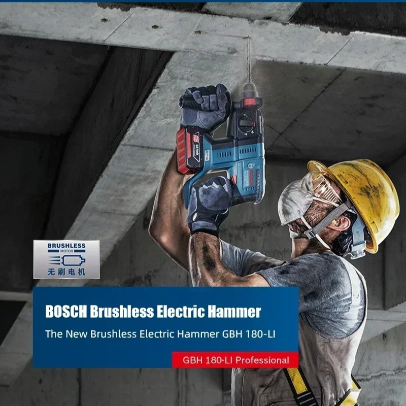 BOSCH GBH 180-LI Brushless Cor - Power Tools Professional recension och pris